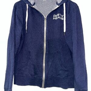 Dirty Heads Navy Hoodie with Octopus
